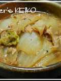 [Farmhouse Recipe] Chinese Cabbage and Canned Mackerel in Miso