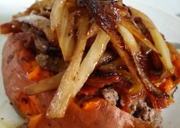 Popular Cuisine Savory Stuffed Sweet Potatoes Home Style