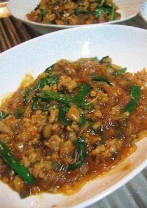 A picture of A Family Favorite: Mapo Cellophane Noodles.