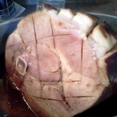 A picture of So yummy ham.