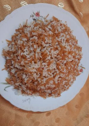 صورة لوصفة الارز بالشعريه 🤩