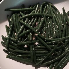 A picture of Sautéd Green Beans With Garlic.