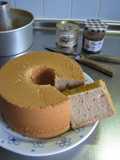 Marron Chiffon Cake with Creme de Marron