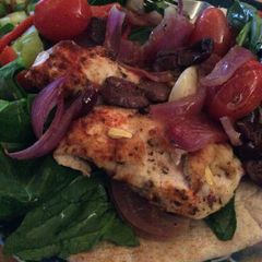 A picture of Baked Greek Chicken.
