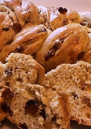 A picture of Traditional Polish Egg Bread.