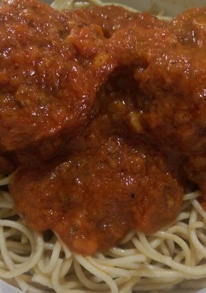 A picture of Mike's Healthier Meatballs.