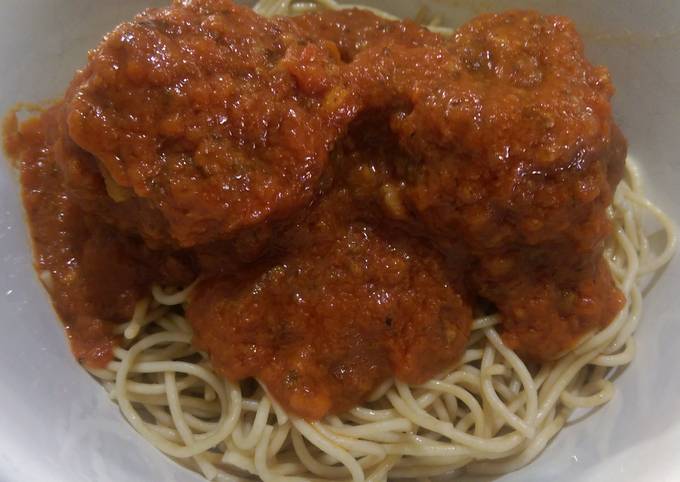 Mike's Healthier Meatballs