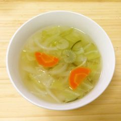 A picture of Basic Vegetable Soup.