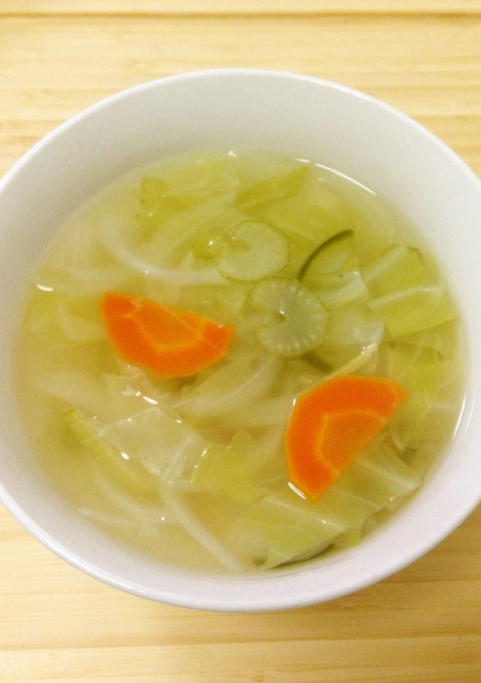 A picture of Basic Vegetable Soup.