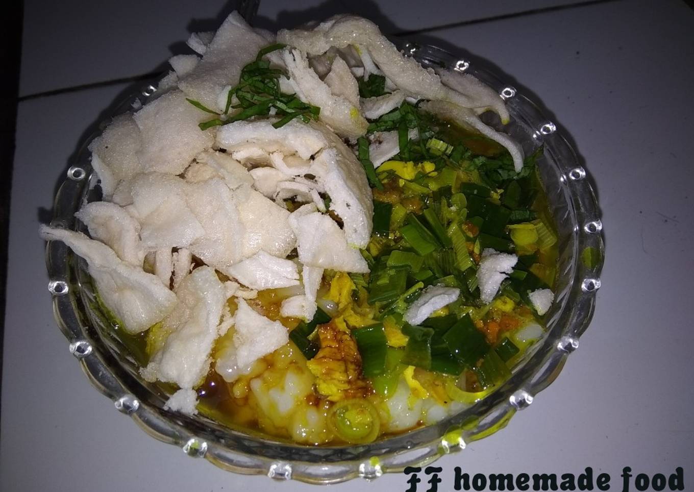 Bubur Ayam special, ala ala homemade