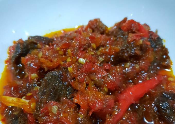 Balado dendeng