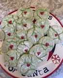 Holiday Grinch Cookies