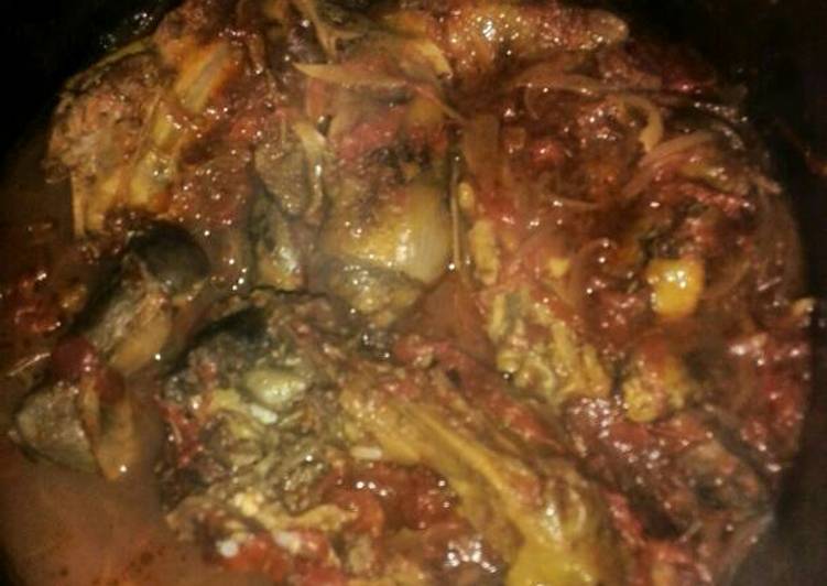 Recipe of Award-winning Stewed Chicken