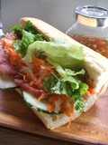 Vietnamese Banh Mi Sandwich