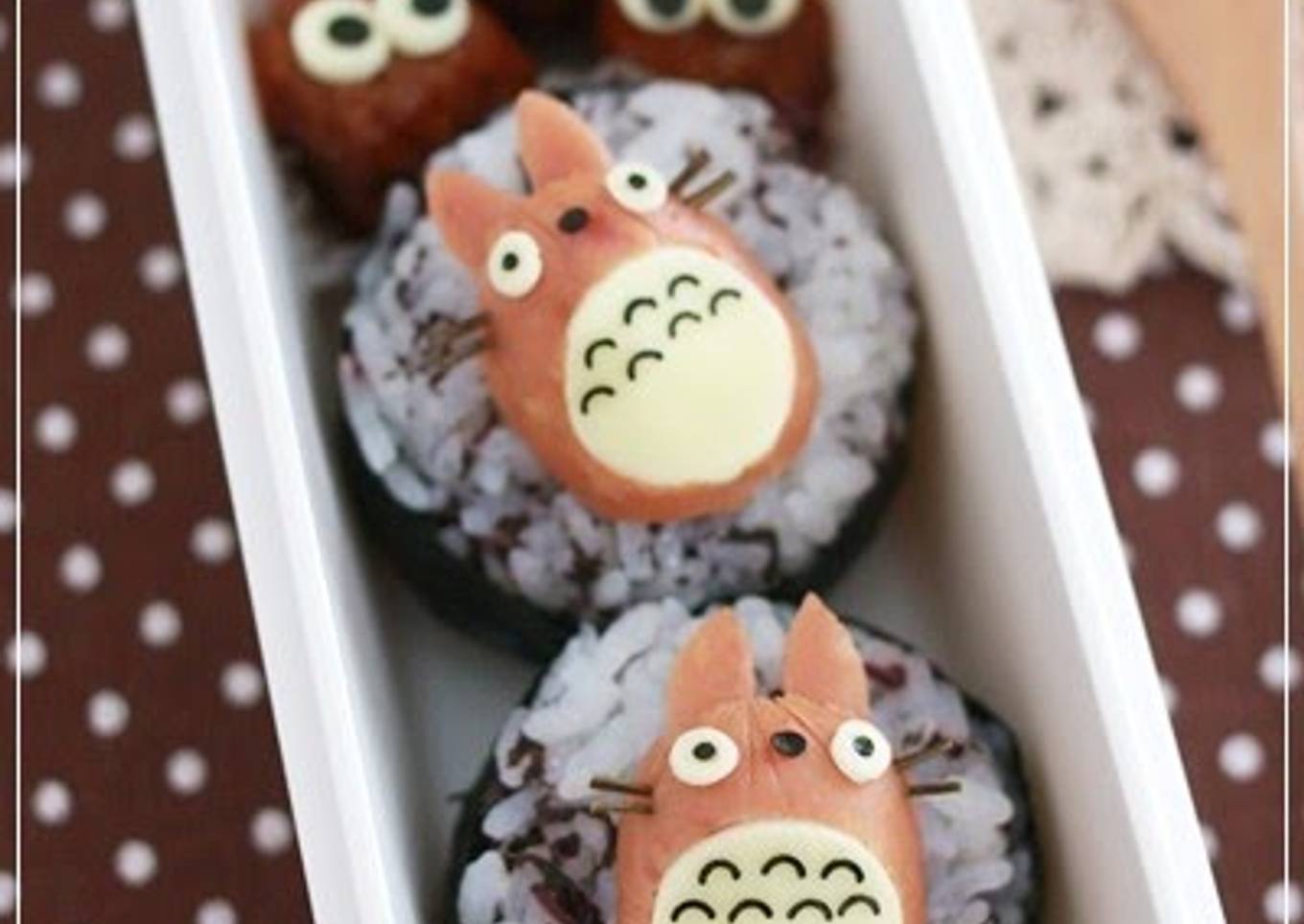 For Charaben Tiny Sausage Totoro