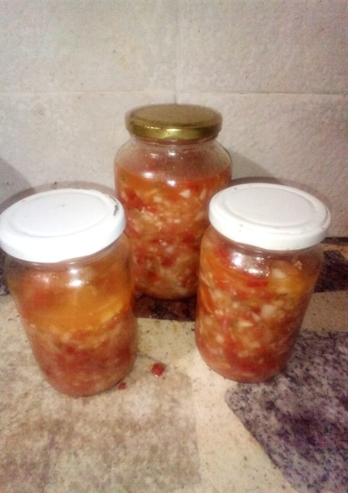 Una foto de Salsa criolla