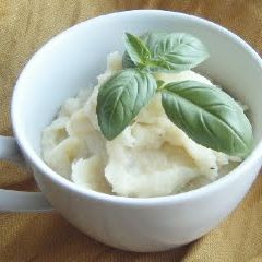 A picture of Mashed Parsnips & Cauliflower.