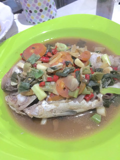 Foto resep Ikan Kerapu Tim Saus Tiram