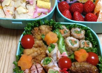 How to Cook Appetizing Cherry Blossom Viewing Bento