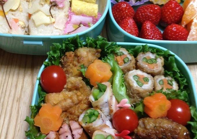 Step-by-Step Guide to Make Quick Cherry Blossom Viewing Bento