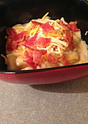 A picture of Slow Cooker Potato Soup.