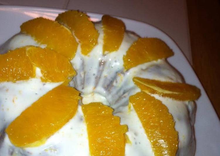 Simple Way to Prepare Favorite Orange Bomb Bun Cake Orange Glaze