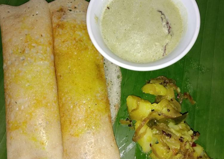 Easiest Way to Make Any-night-of-the-week Masala dosa