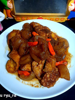 Foto resep Tumis kikil tahu tempe