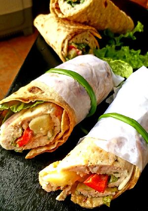 A picture of Power packed wrap.