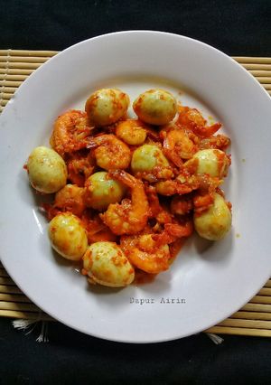 Foto resep Sambal Goreng Telur Puyuh Udang