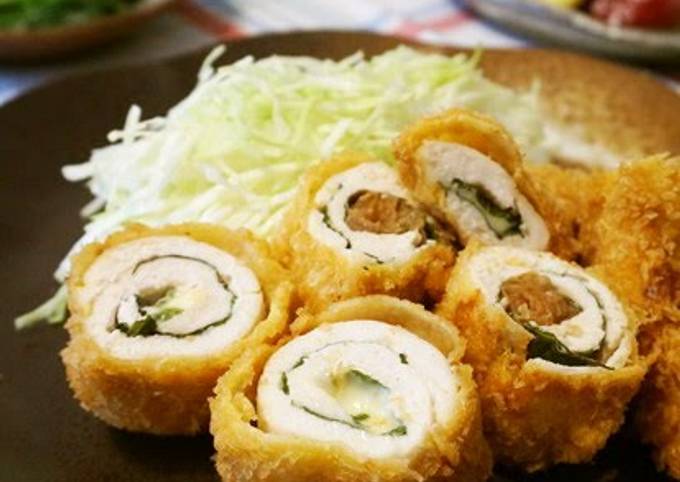 Fried Chicken Tender with Umeboshi for Bento