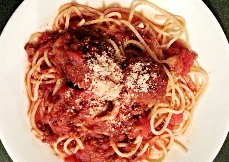 Recipe of Speedy Tinklee&#39;s Spaghetti and Italian Meatballs