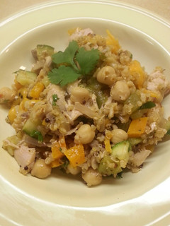 A picture of Sammies Veggie Couscous Bake.