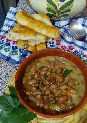Foto di Zuppa di fagioli borlotti come quella di mia nonna