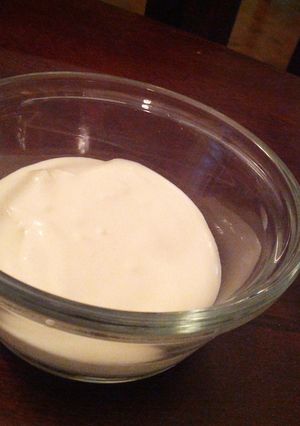 A picture of Cream cheese filling.