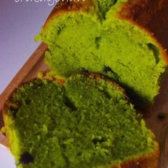 Moist Matcha Pound Cake A picture of Moist Matcha Pound Cake.