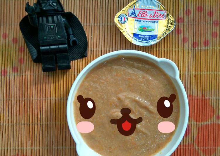 MPASI 7+ Oat Sapi Wortel Buncis Kaldu Ceker