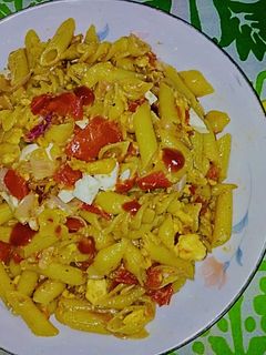 এগ পাস্তা(egg pasta recipe in Bengali) রেসিপির প্রধান ছবি
