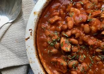 How to Prepare Perfect Pork loin and borlotti beans casserole
