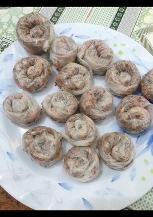 Hình của món Bánh tráng lụi Tây Nguyên Với Mắm me siêu ngon.
