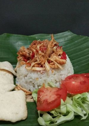 Foto resep Nasi Liwet Ayam Suwir