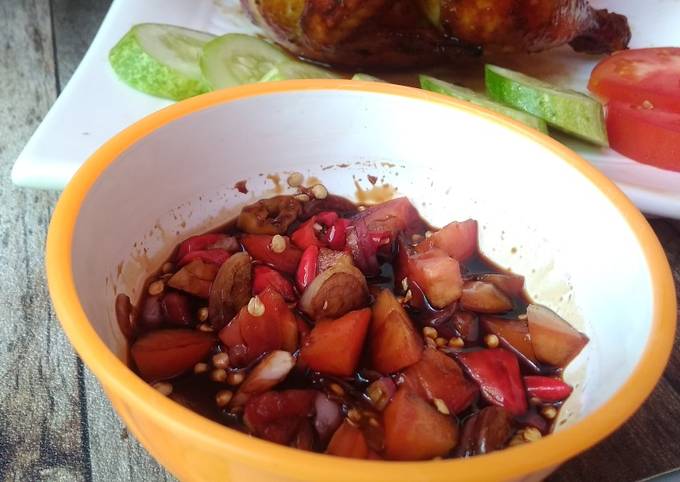 Sambal Kecap untuk Sate / Ayam bakar/ Ikan Bakar š