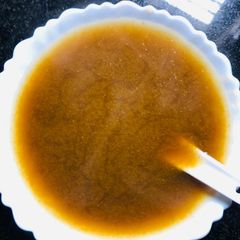 A picture of Mudakathan keerai healthy soup.