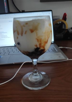 Foto resep Salted caramel brown sugar boba