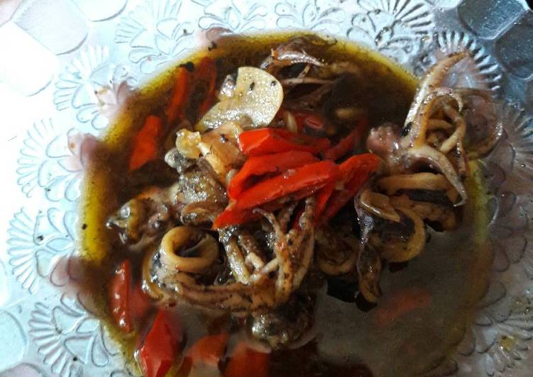 Bumbu Membuat Cumi masak krengseng, Menggugah Selera