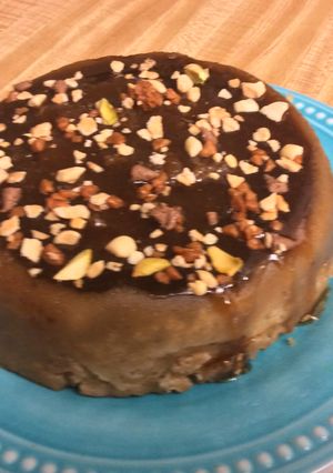A picture of Sticky Apple Toffee Pudding.