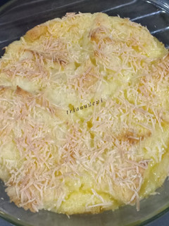 Foto resep Puding roti panggang