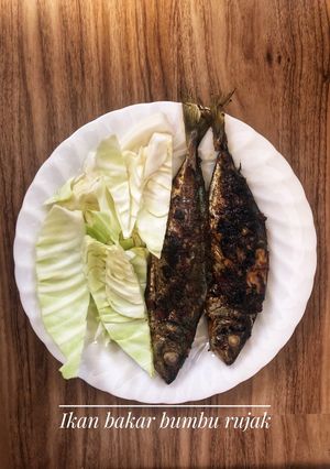 Foto resep Ikan bakar bumbu rujak pedas