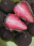 Frutillas bañadas en chocolate