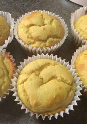 A picture of Gluten & Dairy free corn muffins.
